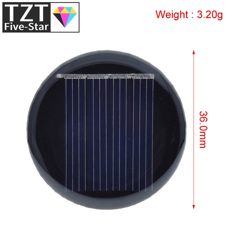 1/3/5 adet 2V 35mA 0.07W D36MM - Solar Charger Panel Foldable incelemesi ve fiyatı