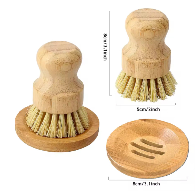 1 Set Bambu Bulaşık Fırçası Sa - Dish Brush Bamboo incelemesi ve fiyatı
