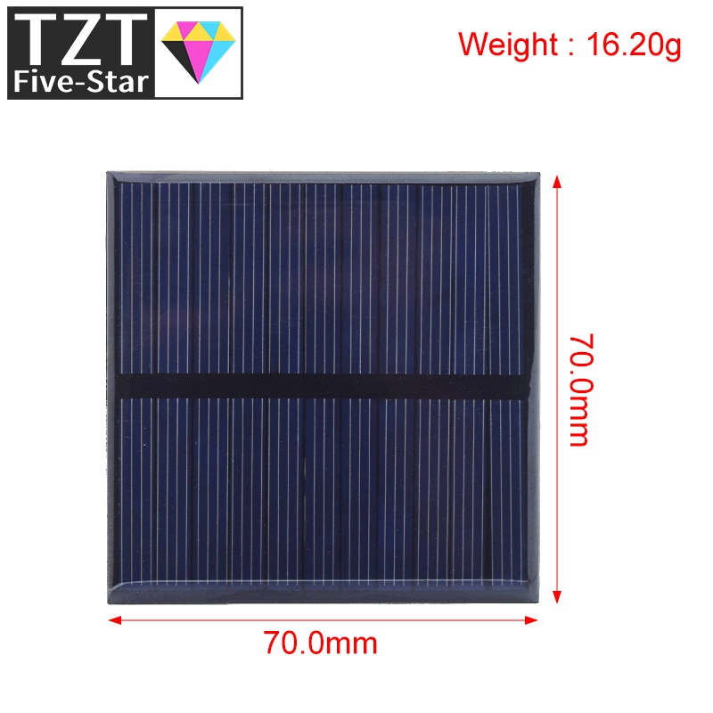TZT 1/3 adet 5.5V 110mA güneş  - Solar Charger Panel Foldable incelemesi ve fiyatı