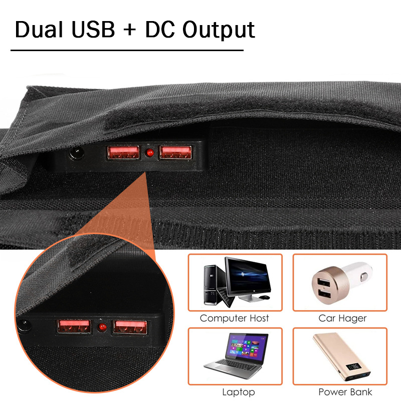 Açık Hava Kampçılığı Yürüyüşü  - Solar Charger Panel Foldable incelemesi ve fiyatı