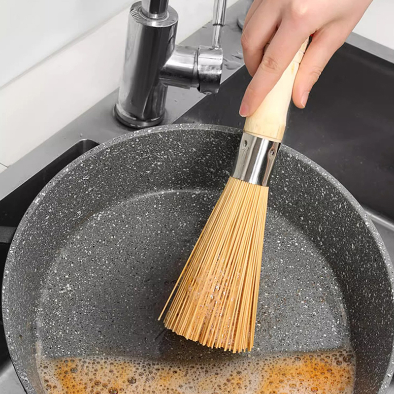Doğal bambu Pot fırça uzun kol - Dish Brush Bamboo incelemesi ve fiyatı