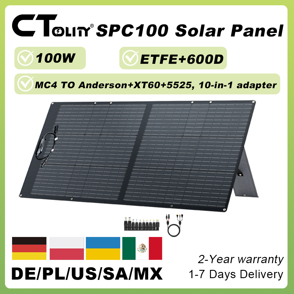 CTOLITY SPC100W ETFE Katlanabi - Solar Charger Panel Foldable incelemesi ve fiyatı